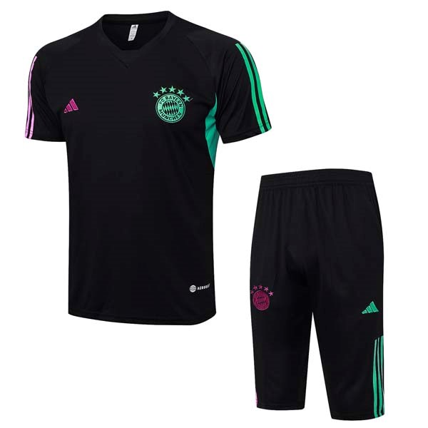 Camiseta Entrenamiento Bayern Munich Conjunto Completo 2023-2024 Negro